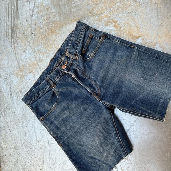 The one hunnid CUSTOM frayed shorts denim. Size 30 - Picture 3 of 6